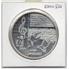 1/4 euro argent BU 2006 Wolfgang Amadeus Mozart pièces de monnaies de Paris