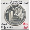 1 1/2 euro argent BE 2005 Semeuse Loi du 9 décembre 1905 pièces de monnaies de Paris