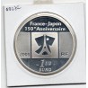 1 1/2 euro argent BE 2008 France Japon, peinture Française pièces de monnaies de Paris