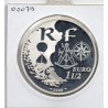 1 1/2 euro argent BE 2008 Armada de Rouen pièces de monnaies de Paris