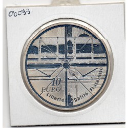 10 euros argent BE 2010 Centre Georges Pompidou pièces de monnaies de Paris