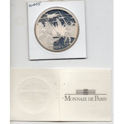 10 euros argent BE 2010 Blake et Mortimer pièces de monnaies de Paris