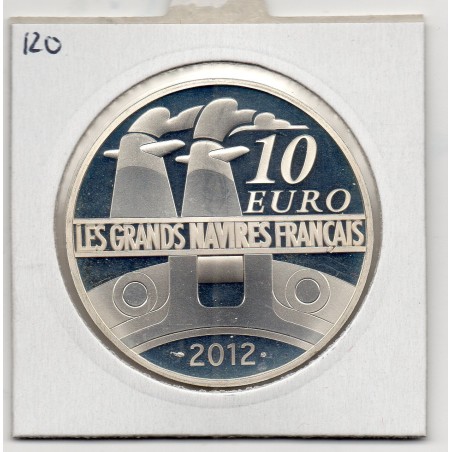 10 euros argent BE 2012 Le France pièces de monnaies de Paris