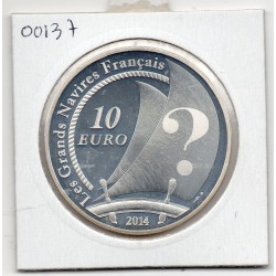 10 euros argent BE 2014, le pourquoi pas Pièces de monnaies de Paris