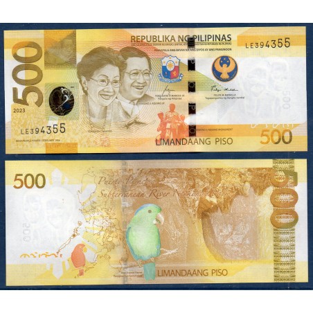 Philippines Pick N°234b, Neuf Billet de banque de 500 Piso 2010-2015