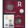 2 euro commémorative France 2024 Jeux olympiques version Rayonnement pièce de monnaie €