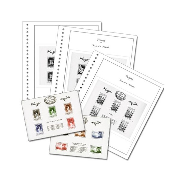 Album trésors de la Philatélie, Supra 20 feuilles 2014-2018