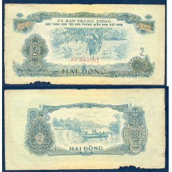 Viet-Nam Sud Pick N°R5, TTB Billet de banque de 2 dong 1963