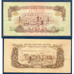 Viet-Nam Sud Pick N°37a, TTB Billet de banque de 10 Xu 1966-1975