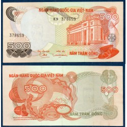 Viet-Nam Sud Pick N°28a, TTB Billet de banque de 500 dong 1970