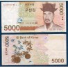 Corée du Sud Pick N°55a, TTB Billet de banque de 5000 Won 2006