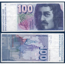 Suisse Pick N°57e, TTB Billet de banque de 100 Francs 1982