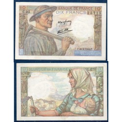 10 Francs Mineur TTB 22.6.1944 Billet de la banque de France