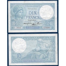 10 Francs Minerve TTB 28.9.1939 Billet de la banque de France
