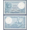 10 Francs Minerve TTB- 23.2.1921 Billet de la banque de France
