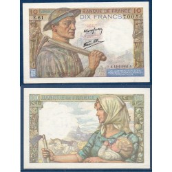 10 Francs Mineur Sup 13.1.1944 Billet de la banque de France