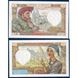 50 Francs Jacques Coeur Neuf 13.3.1941 Billet de la banque de France