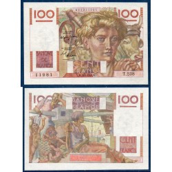 100 Francs Jeune Paysan TTB 15.4.1948 Billet de la banque de France