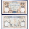1000 Francs Cérès et Mercure TTB 20.10.1938 Billet de la banque de France