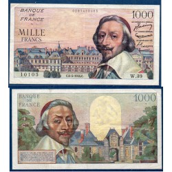1000 Francs Richelieu TB 6.5.1954 Billet de la banque de France