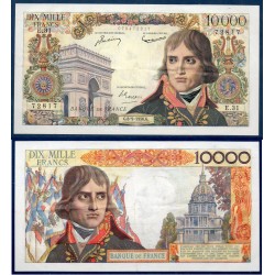 10000 Francs Bonaparte TTB+ 6.9.1956 Billet de la banque de France