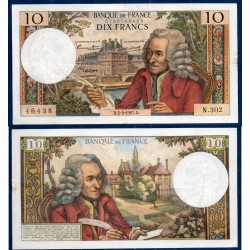 10 Francs Voltaire TTB 2.3.1967 Billet de la banque de France