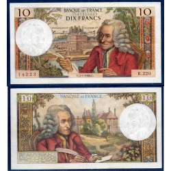 10 Francs Voltaire TTB 3.2.1966 Billet de la banque de France
