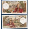 10 Francs Voltaire TB 2.12.1965 Billet de la banque de France