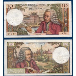 10 Francs Voltaire TB 6.2.1964 Billet de la banque de France