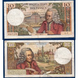 10 Francs Voltaire TB 4.1.1963 Billet de la banque de France