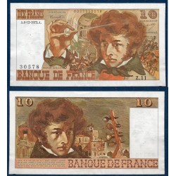 10 Francs Berlioz Sup 6.12.1973 Billet de la banque de France