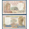 50 Francs Cérès TB 2.2.1939 Billet de la banque de France