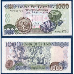 Ghana Pick N°32i, Spl Billet de banque de 1000 Cedis 2003