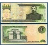 Republique Dominicaine Pick N°168a, TTB Billet de banque de 10 Pesos oro 2001