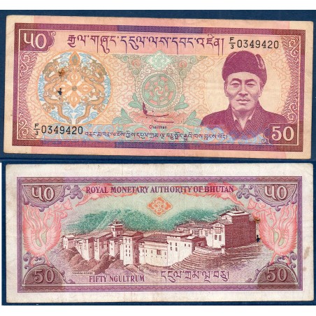 Bhoutan Pick N°24 TB Billet de banque de 50 Ngultrum  2000