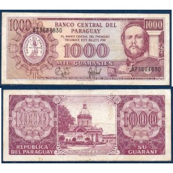 Paraguay Pick N°213, TB Billet de banque de 1000 Guaranies 1995