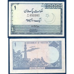 Pakistan Pick N°24A, Sup Billet de banque de 1 Rupee 1974-1981