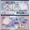 Somalie Pick N°35d, neuf Billet de banque de 100 Shilings 1989