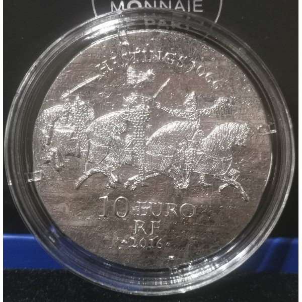 10 euros argent BE 2016, Reine Mathilde pièces de monnaies de Paris