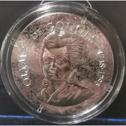 10 euros argent BE 2017, Olympe de Gouge pièces de monnaies de Paris