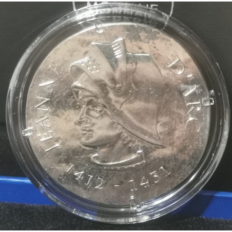 10 euros argent BE 2016, Jeanne d'Arc pièces de monnaies de Paris