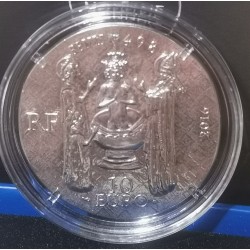 10 euros argent BE 2016, reine Clotilde pièces de monnaies de Paris