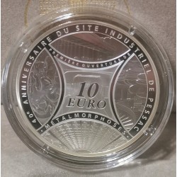 10 euros argent BE 2013 Semeuse, Pessac, La métalmorphose pièces de monnaies de Paris