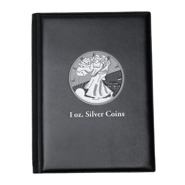 Album de poche pour 48 pièces 1 once d'argent 41mm