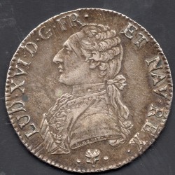 Ecu aux branches d'oliviers 1788 L Bayonne Louis XVI pièce de monnaie royale