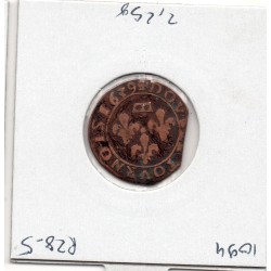 1/4 ou quart d'Ecu Croix de Face  1581 T Nantes Henri III TTB- pièce de monnaie royale