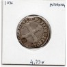 1/8 ou huitième d'Ecu Croix de Face Nantes Henri III  (1589 T) TTB- pièce de monnaie royale