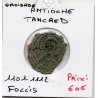 Croisade Regence d'Antioche, Tancred 1100-1112 Follis au buste du christ