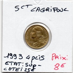 5 centimes Lagriffoul 1993...