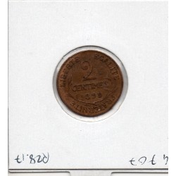 2 centimes Dupuis 1899 Sup, France pièce de monnaie